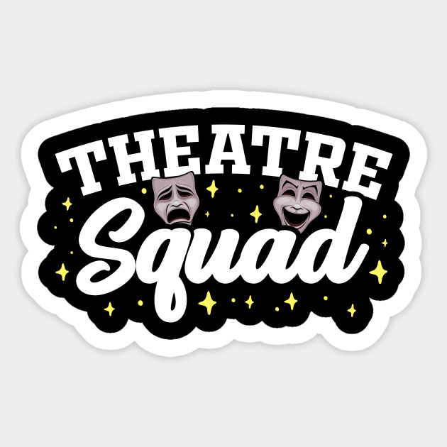theatre Sticker by CurlyDesigns